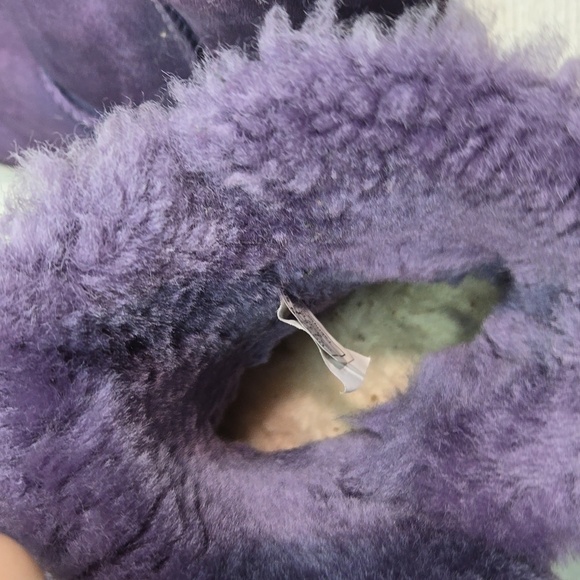 Ugg Australia Women 5991Y Ankle Leather Sheepskin Bailey button boots shoes sz 5 - Picture 10 of 13